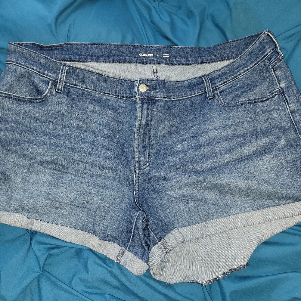 Old Navy Women's Blue Denim Shorts